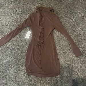 Women’s turtleneck sweater dress, size small, never worn